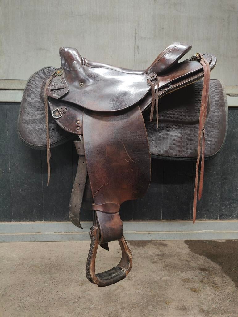Endurance westernzadel paard, Dieren en Toebehoren, Paarden en Pony's | Zadels, Ophalen, Zo goed als nieuw