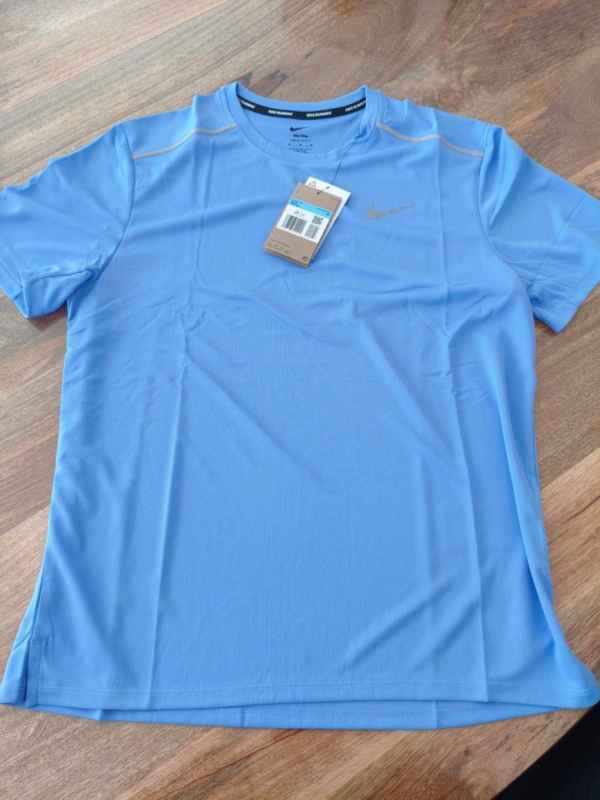 t shirt nike running miler bleu neuf, Enlèvement ou Envoi, Bleu