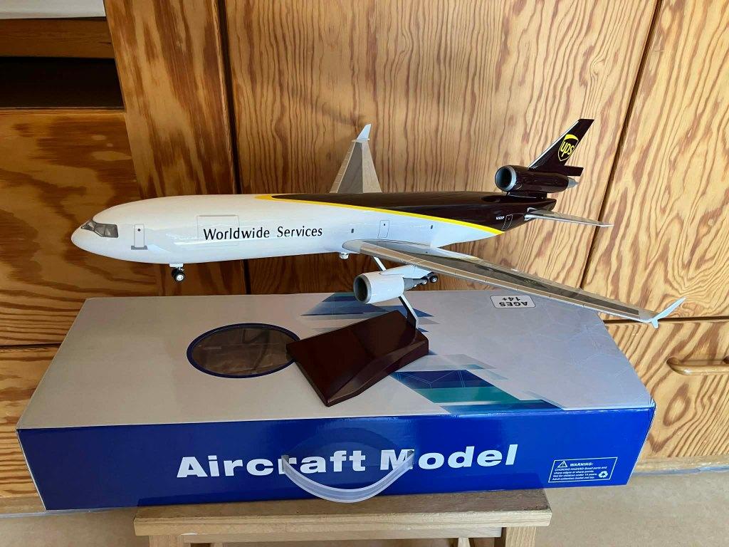 Maquette avion MD11 1/130, Overige merken, 1:144 tot 1:200, Gebruikt, Ophalen of Verzenden