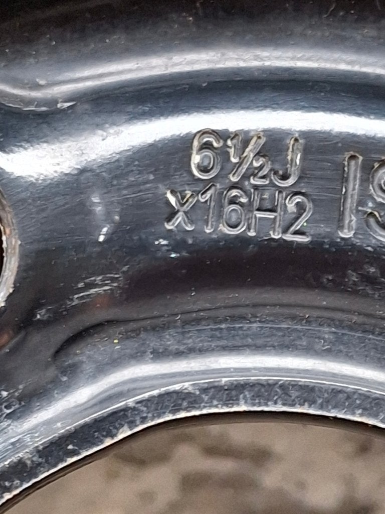 Stalen 16 duims velg, Auto-onderdelen, Ophalen, Gebruikt, Velg(en)
