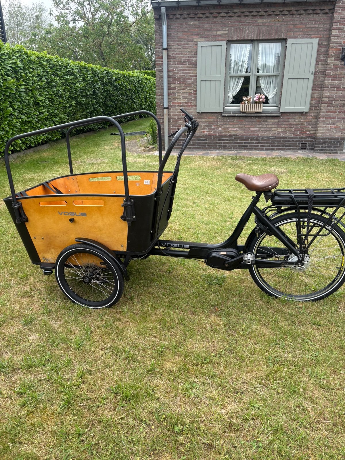 Vogue bakfiets, Ophalen, Zo goed als nieuw