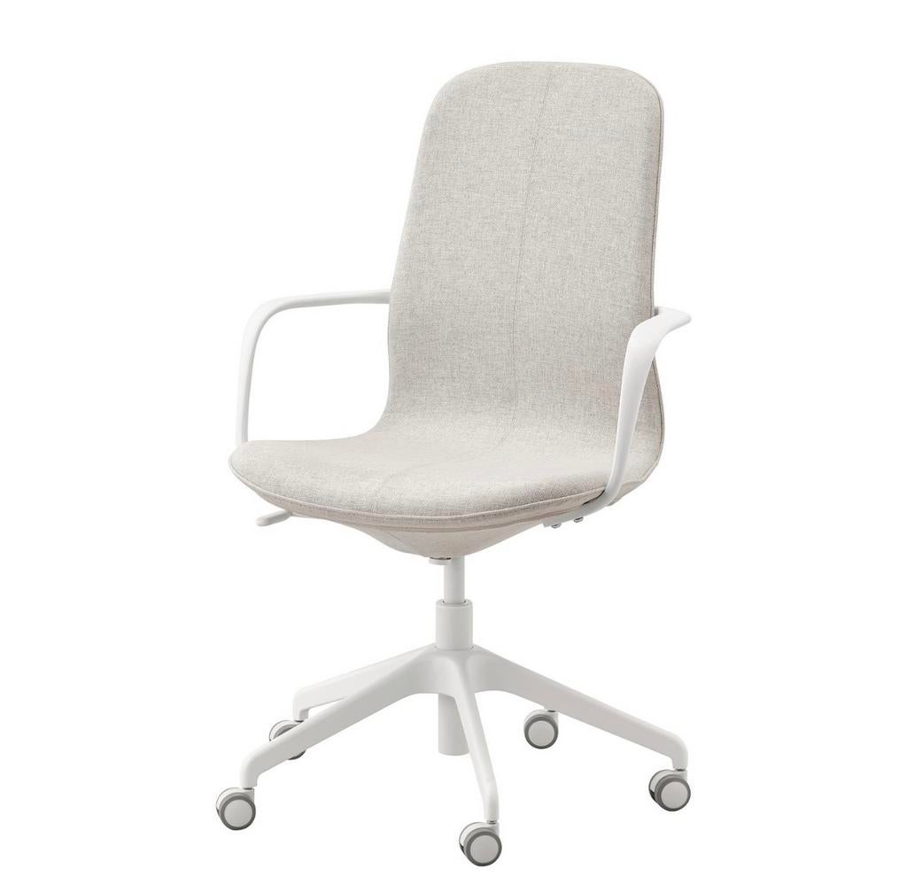 Chaise de bureau IKEA Langfall (état neuf), Enlèvement, Neuf, Gris, Chaise de bureau