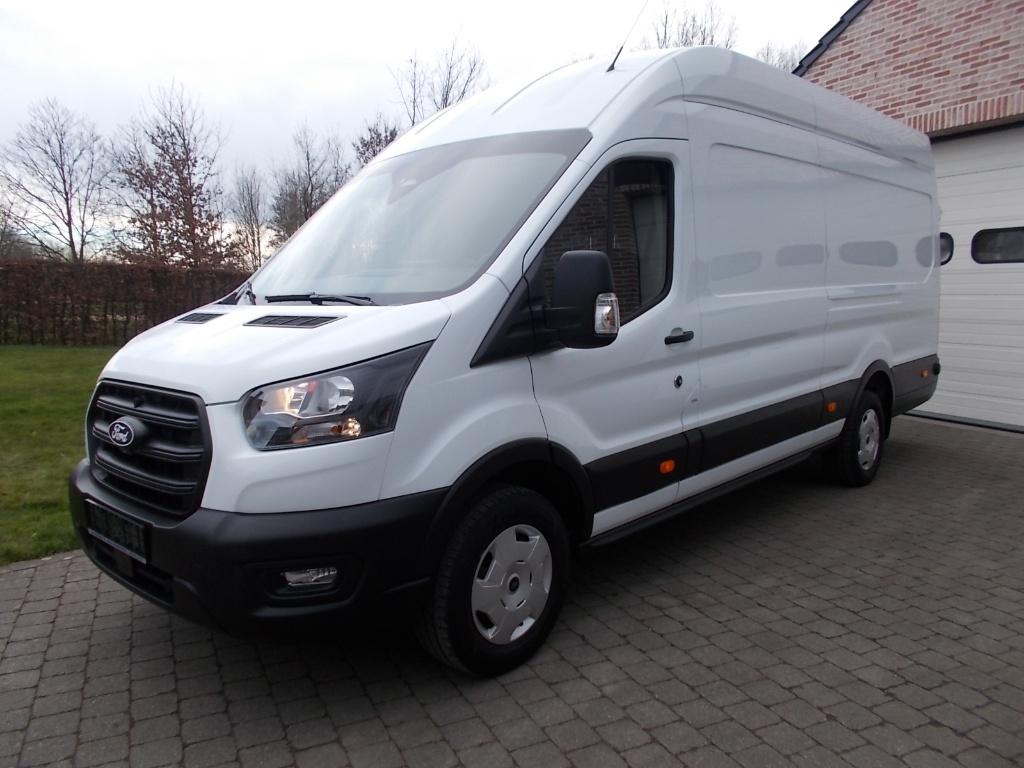 Ford Transit L4H3 Apple Carplay - DAB - Camera, Auto's, Bestelwagens en Lichte vracht, Euro 6, Bedrijf, 5 deurs, LED verlichting