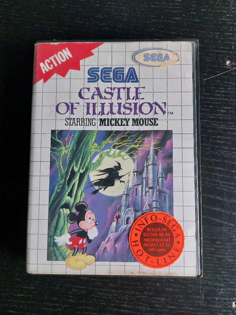 SEGA MASTER SYSTEM 1 GAMES, Avontuur en Actie, Gebruikt, 2 spelers, Eén computer