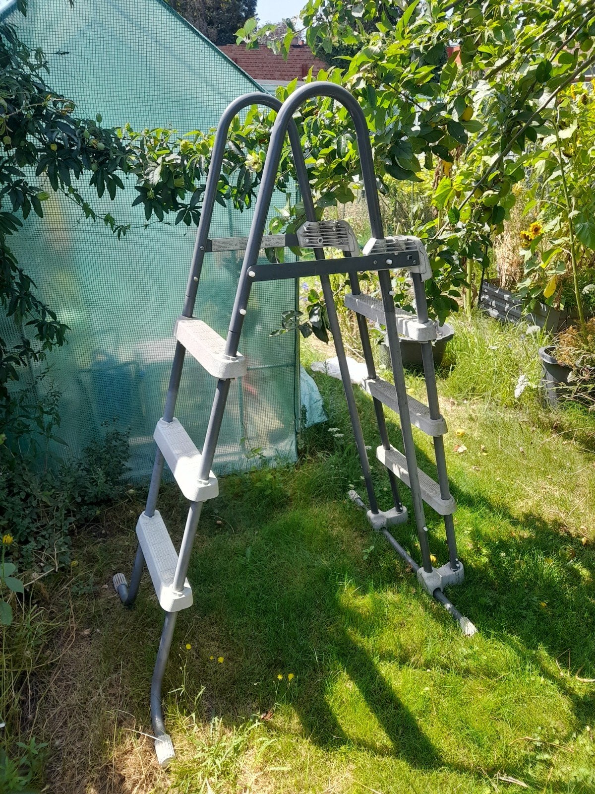 Zwembadtrap voor Opzetzwembad (Hoogte ~150cm), Tuin en Terras, Ophalen