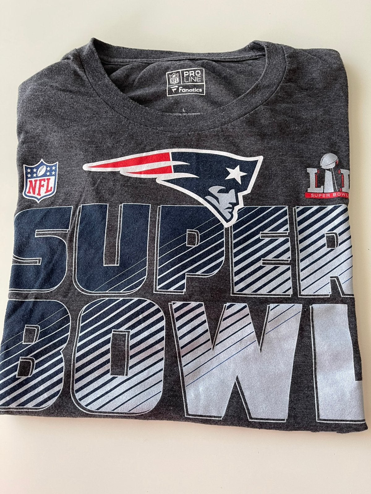 Tshirt. USA superbowl maat L, Ophalen of Verzenden, Gedragen, Maat 52/54 (L)