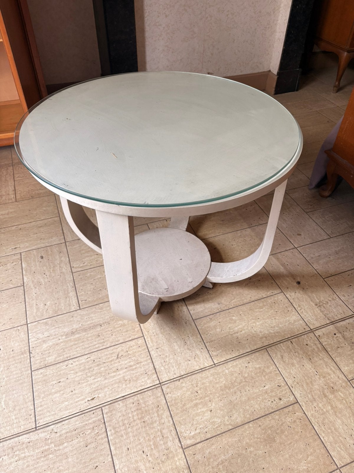 Table de salon vintage, Enlèvement, Utilisé