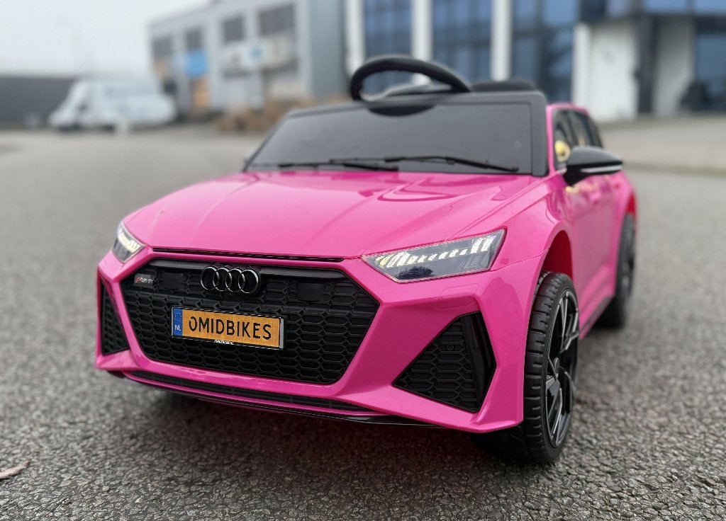 Audi RS6 12v Afstandsbediening - Bluetooth - Leder NIEU, Ophalen of Verzenden, Nieuw