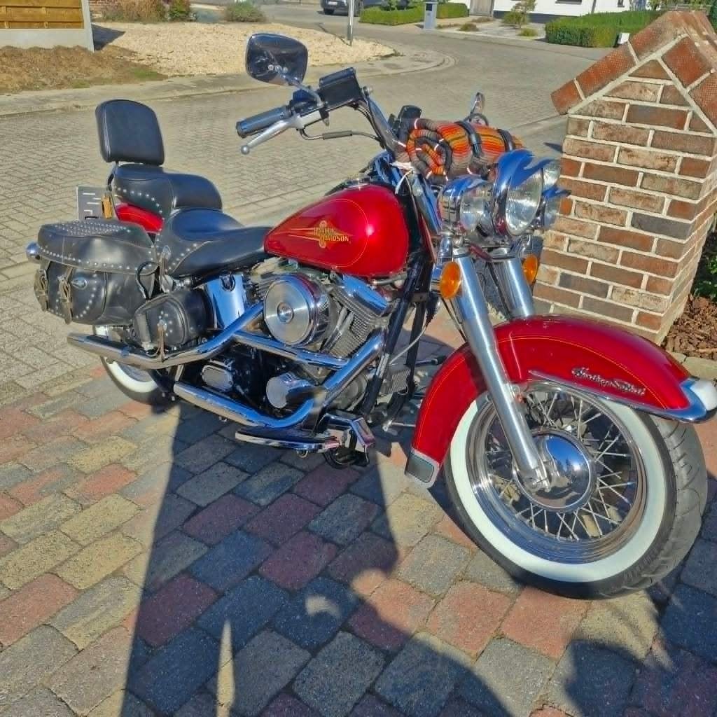 Harley Davidson, Softail Heritage 1995, Motos, Permis Moto A, Occasion, Plus de 35 kW, 2 cylindres