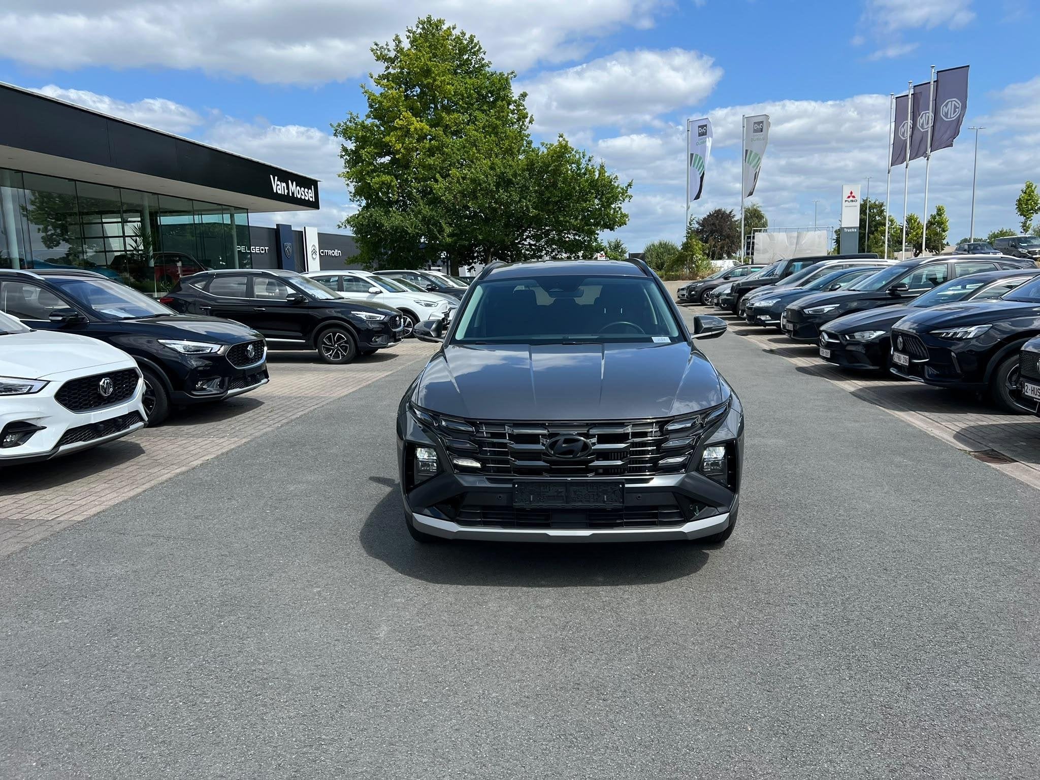 Hyundai Tucson 1.6 T-GDi Feel 7-DCT (automatique), Autos, Hyundai, Argent ou Gris, 110 kW, Entreprise, 5 portes