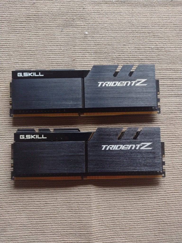 16GB (2x8GB) G.Skill Trident Z @ 3.600MT/s, Ophalen, DDR4, 32 GB