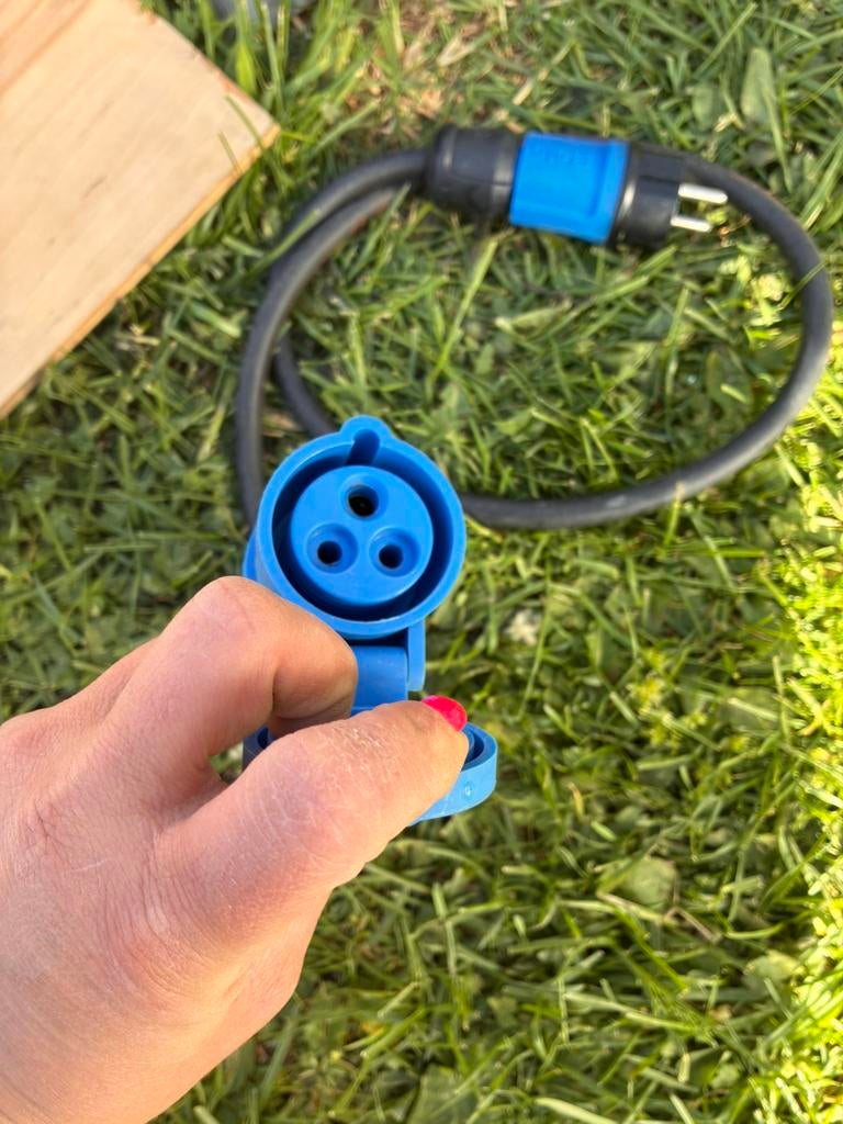 CEE KABEL voor mobilhome/ caravan, Ophalen, Zo goed als nieuw