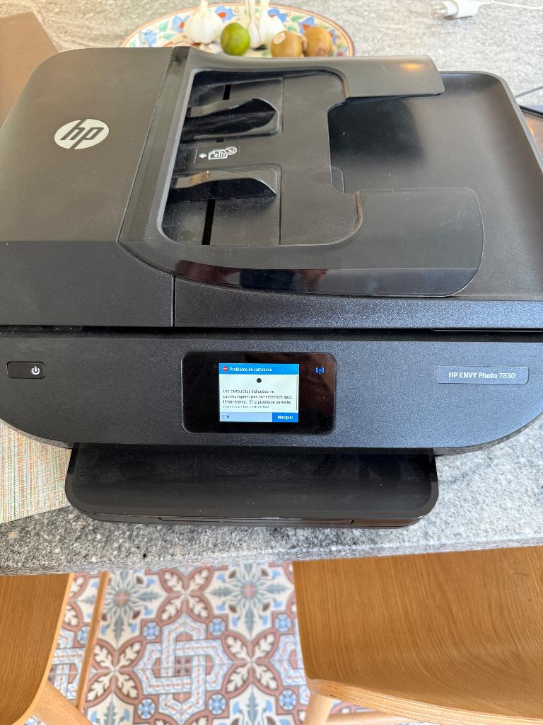 Imprimante HP envy 7830 à donner, Computers en Software, Printers, Ophalen, Printer, Inkjetprinter, Zo goed als nieuw