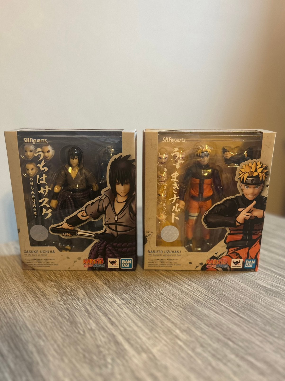 Naruto & Sasuke s.h. Figuarts, Enlèvement ou Envoi, Comme neuf