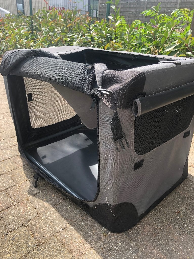 Hondenbench reis, Animaux & Accessoires, Caisses pour chiens, Enlèvement, Comme neuf
