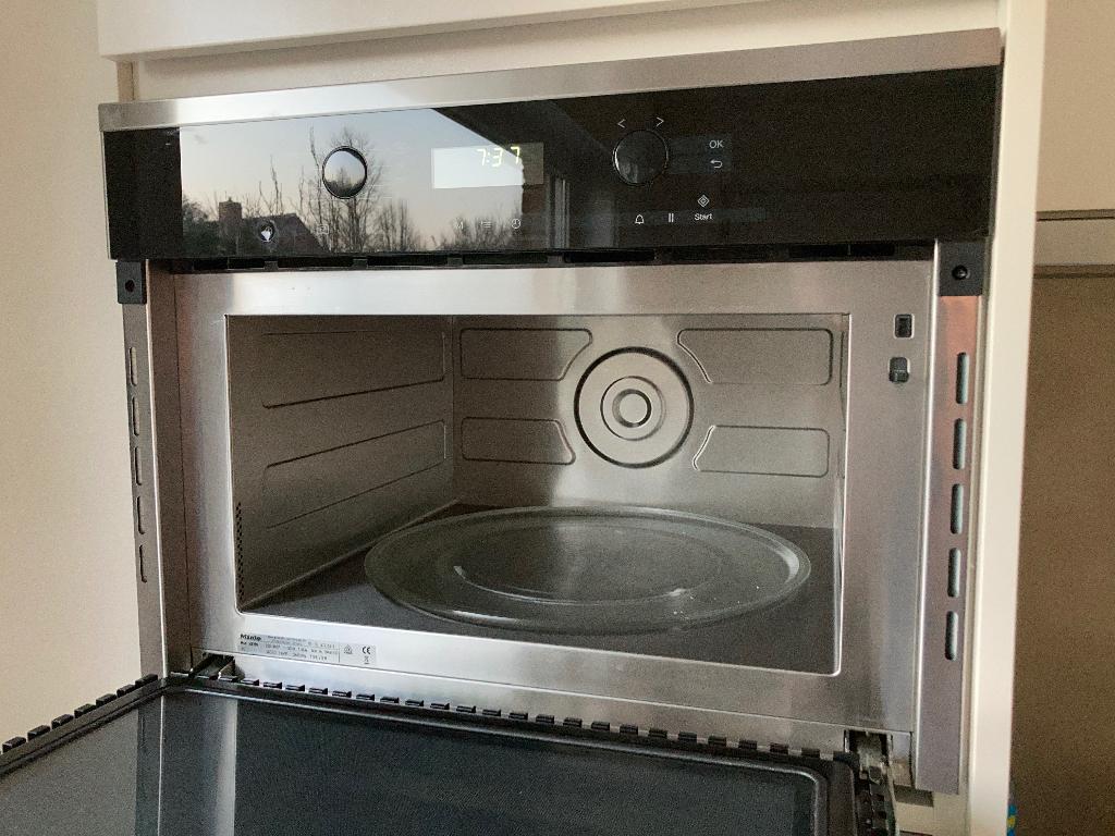 Inbouw microgolf Miele, Elektronische apparatuur, Microgolfovens, Ophalen, Gebruikt, Microgolfoven, Inbouw