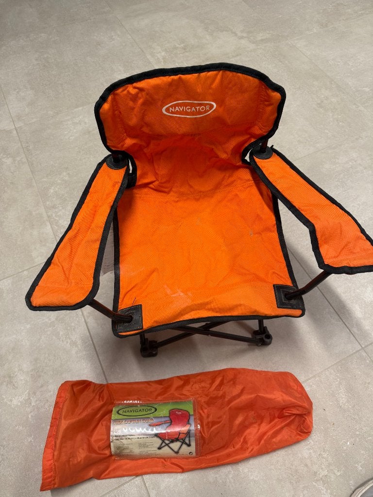 Kampeer stoel kids 5 euro, Caravans en Kamperen, Ophalen