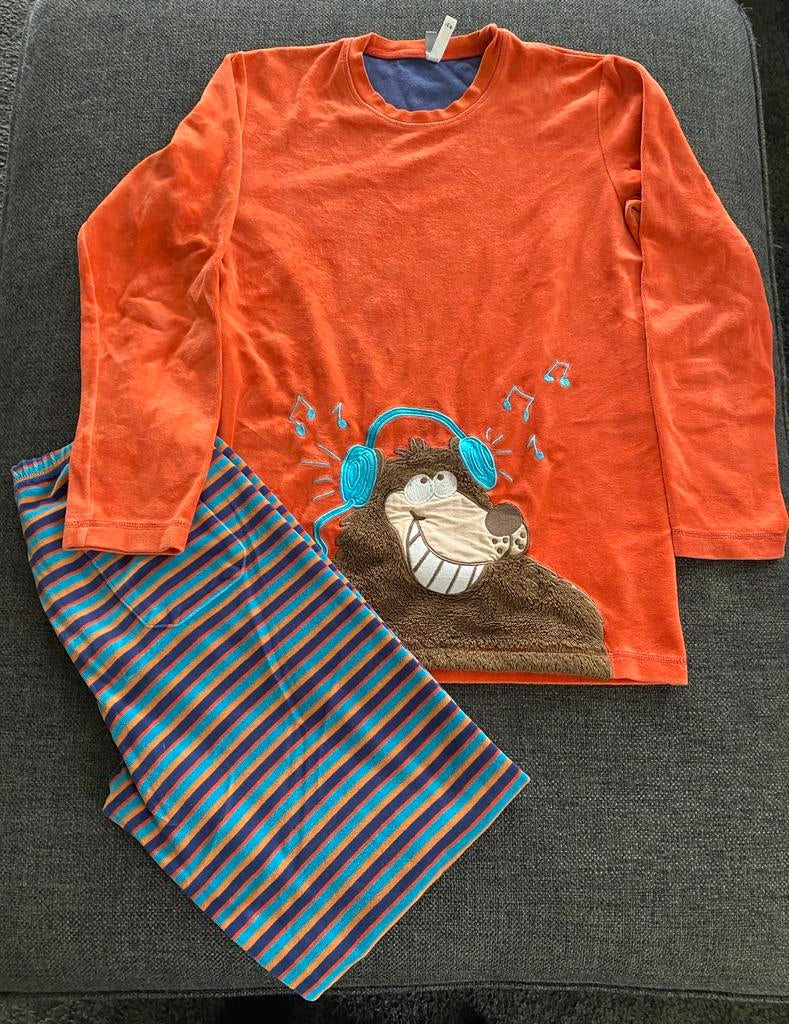 Warme pyjama in maat 14, Kinderen en Baby's, Ophalen of Verzenden, Gebruikt, Jongen, Nacht- of Onderkleding