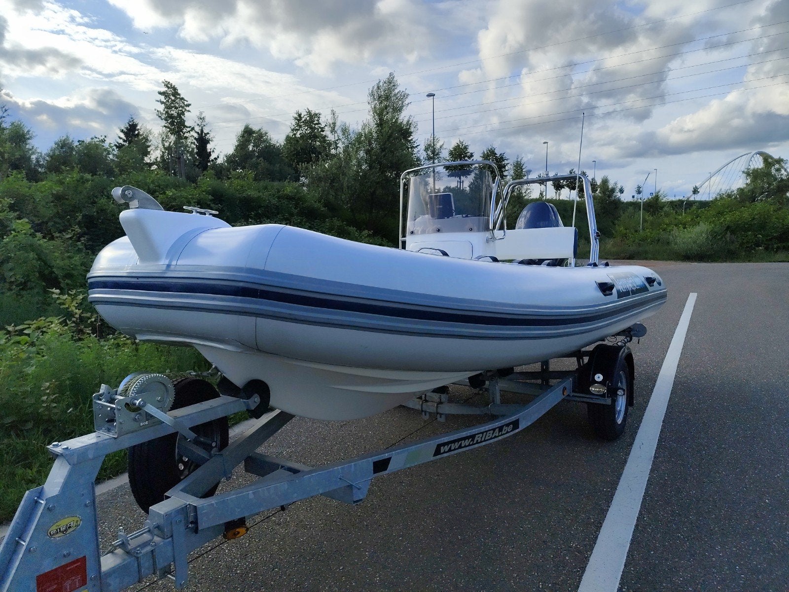 Boot Capelli 500, Yamaha 115, Trailer, 6x tubes, ALL INCL, Afdekzeil, 2 m, 115 pk, 40 cm