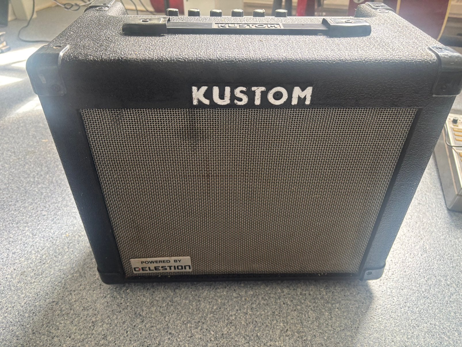 Kustom versterker, Ophalen, Gebruikt, Gitaar