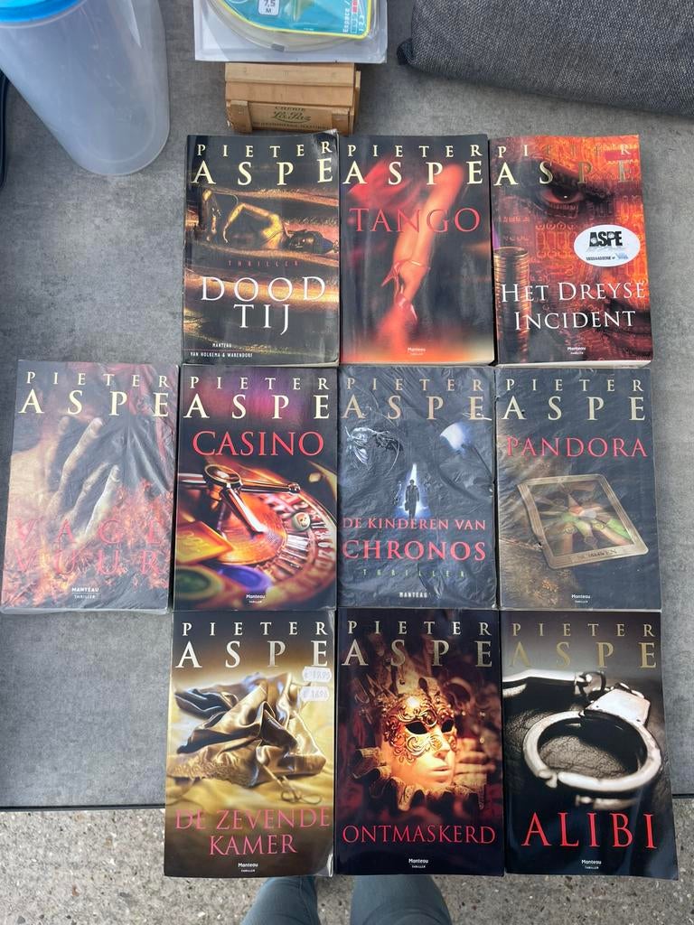 Boeken Pieter Aspe, Boeken, Detectives, Ophalen, Zo goed als nieuw