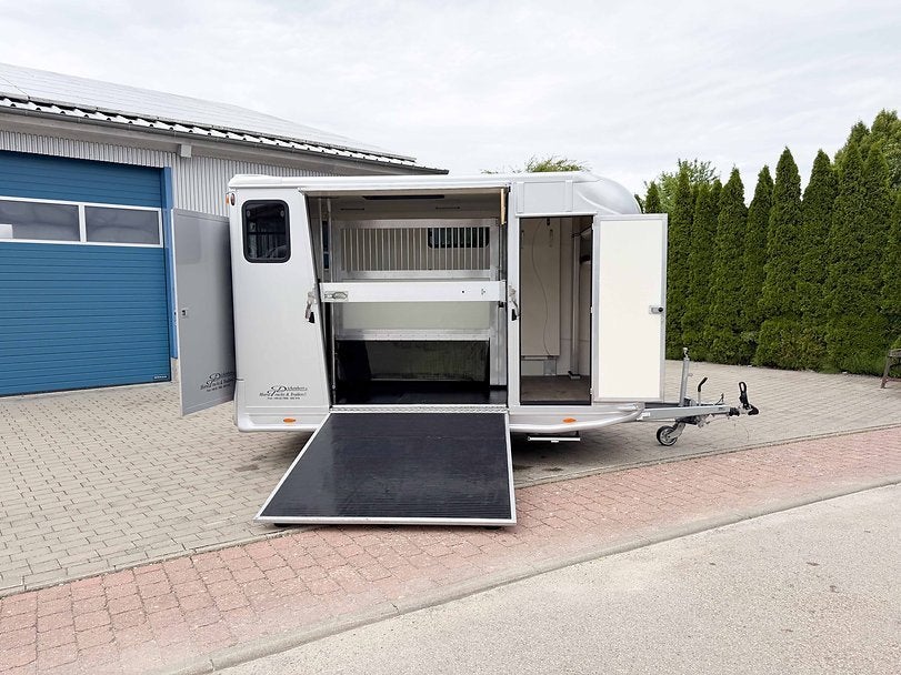 Remorque pour chevaux Horse van Horsetrailer Chevaux, Enlèvement, Utilisé, Polyester, Remorque 2 chevaux