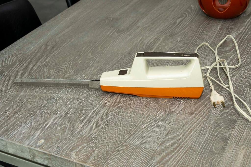 Vintage elektrisch mes Moulinex, Ophalen, Gebruikt