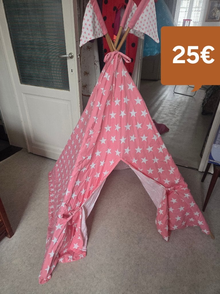 Pink Star Tipi, Ophalen, Zo goed als nieuw