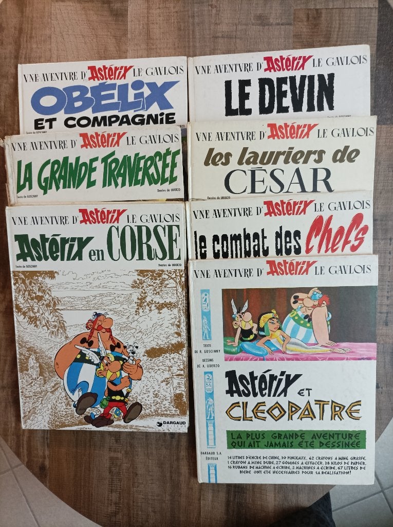 BD Astérix, Ophalen, Goscinny & Uderzo