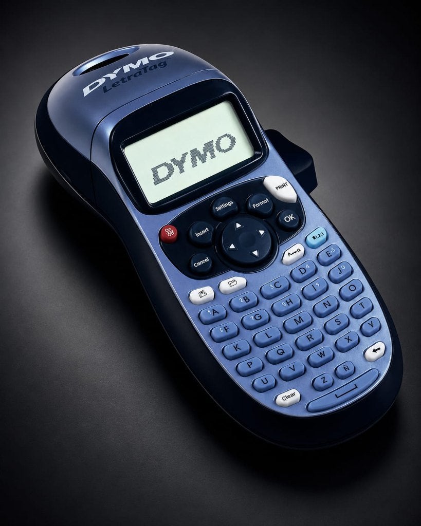 DYMO LetraTag LT-100H draagbare etiketteermachine., Computers en Software, Labelprinters, Ophalen, DYMO, Zo goed als nieuw, Azerty