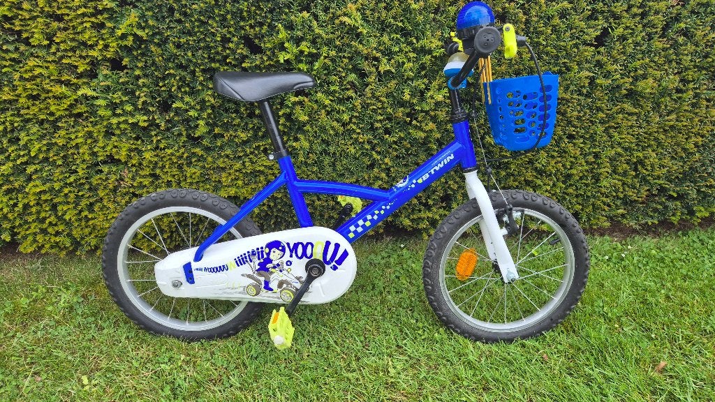 Vélo BTWIN 16 pouces, Vélos & Vélomoteurs, B-Twin Decathlon, Frein sur jante, Enlèvement, Comme neuf