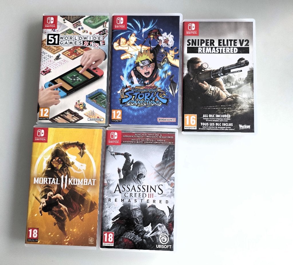 13 Nintendo Switch games, Ophalen of Verzenden