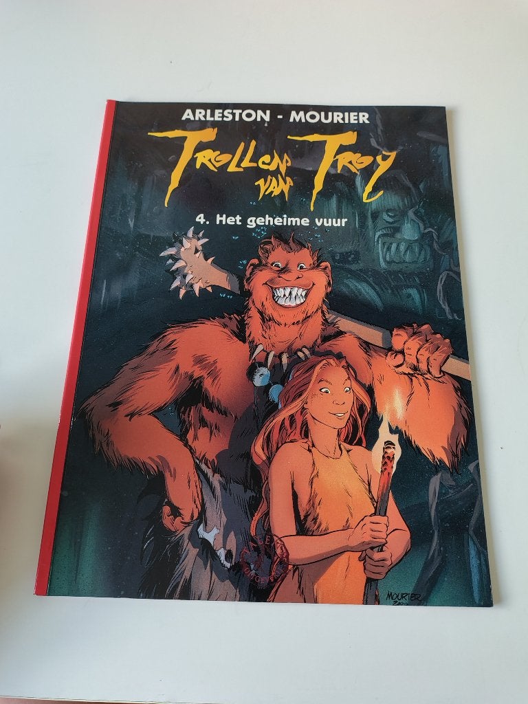 Trollen van Troy - stripverhaal - 4 Het geheime vuur, Une BD, Enlèvement ou Envoi, Comme neuf