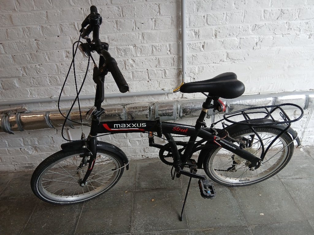 Plooifiets, Ophalen, Gebruikt