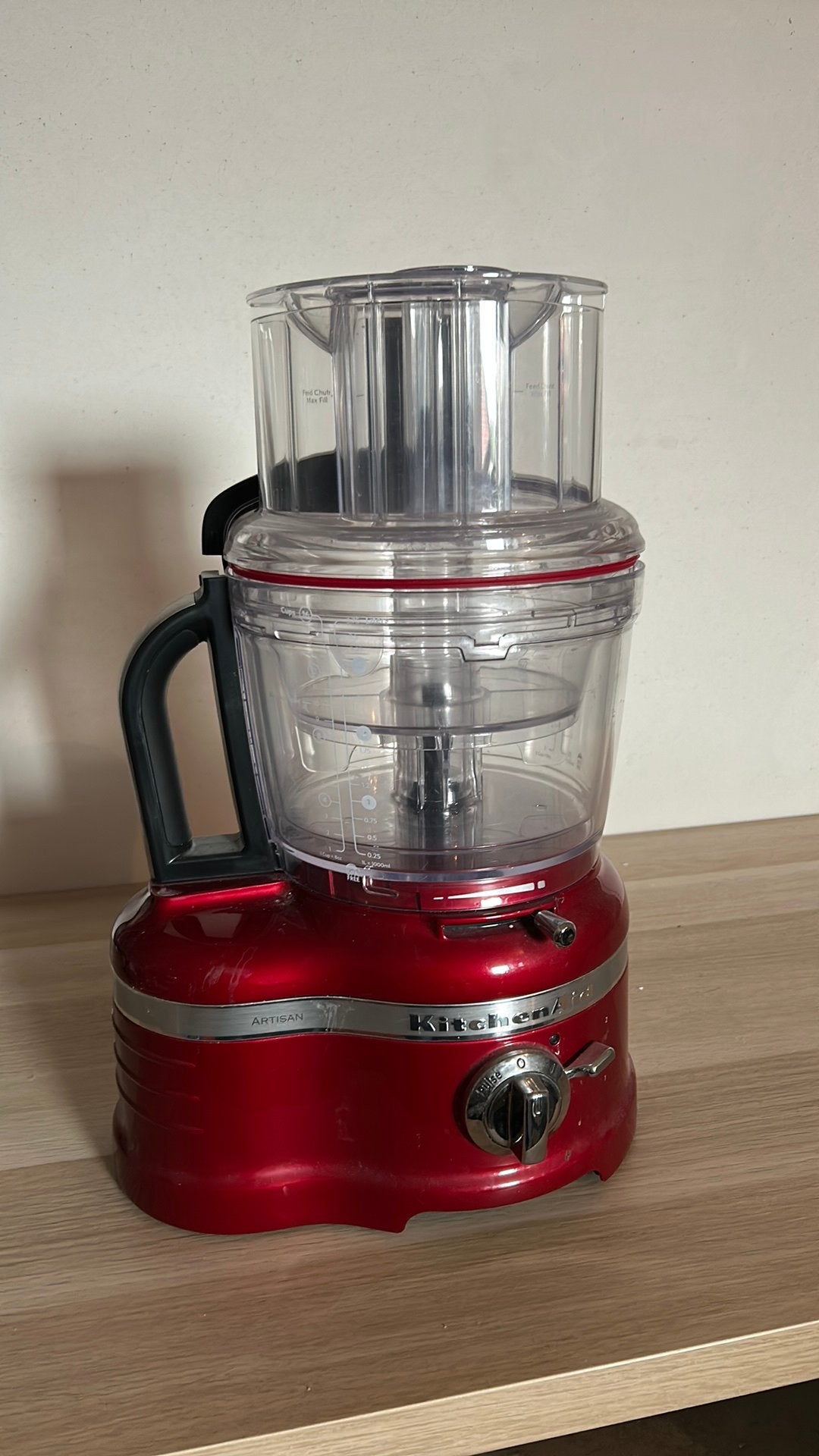 Foodprocessor KitchenAid Artisan, Electroménager, Mélangeurs de cuisine, 3 à 4 litres, Enlèvement, Utilisé, 2 vitesses