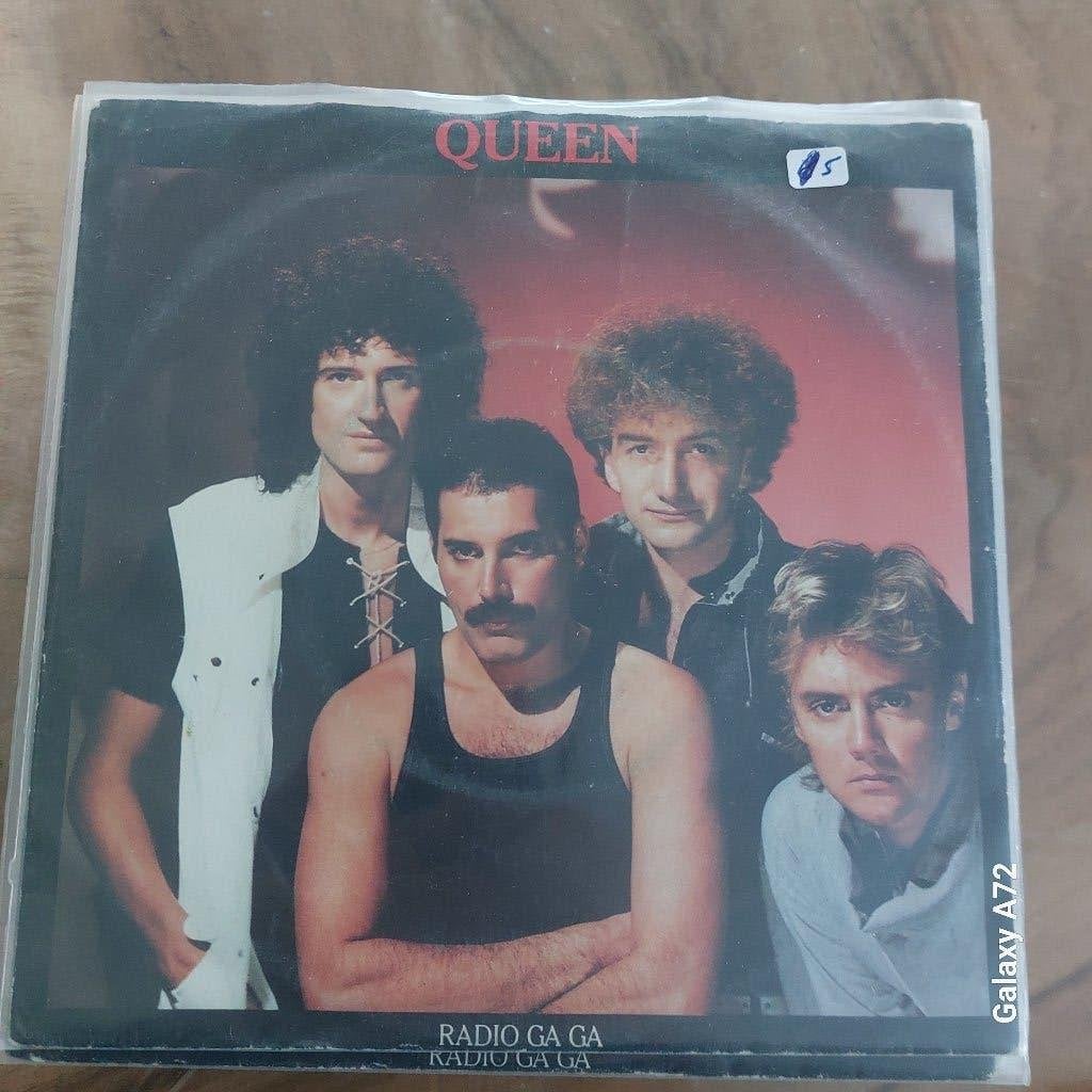 queen radio gaga, Gebruikt, 7 inch, Ophalen of Verzenden, Rock en Metal