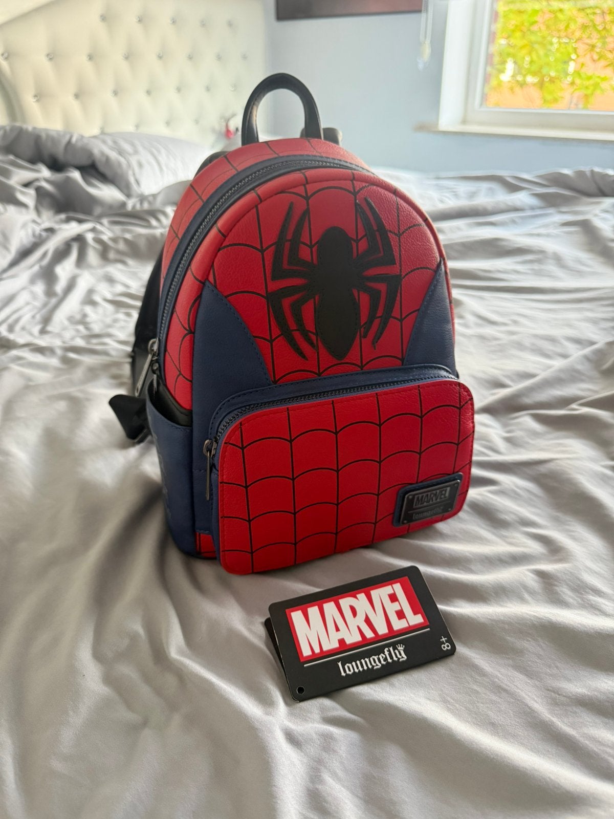Spiderman Loungefly Marvel, Bijoux, Sacs & Beauté, Enlèvement ou Envoi, Comme neuf