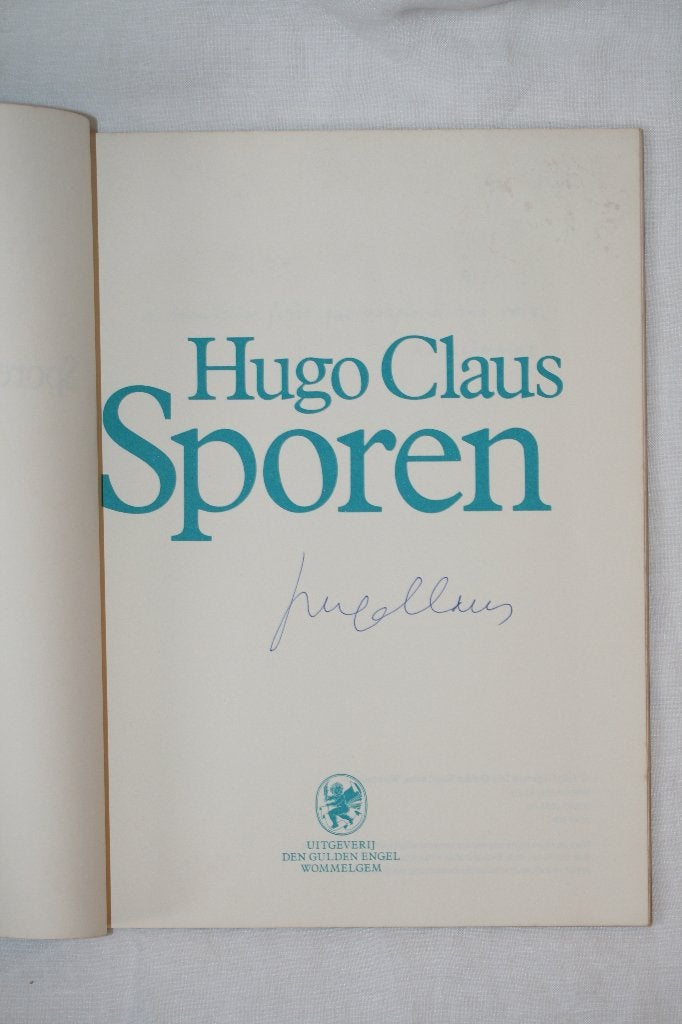 Hugo Claus GESIGNEERD Sporen 1987 Signe Zeldzaam, Ophalen of Verzenden, Gelezen, Hugo Claus