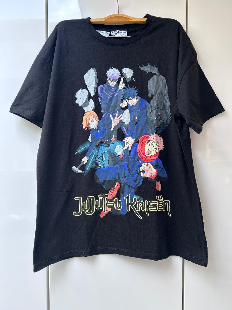 Jujutsu Kaisen T-shirt - Maat S, Zwart, Ophalen of Verzenden, Zo goed als nieuw, FB Sister