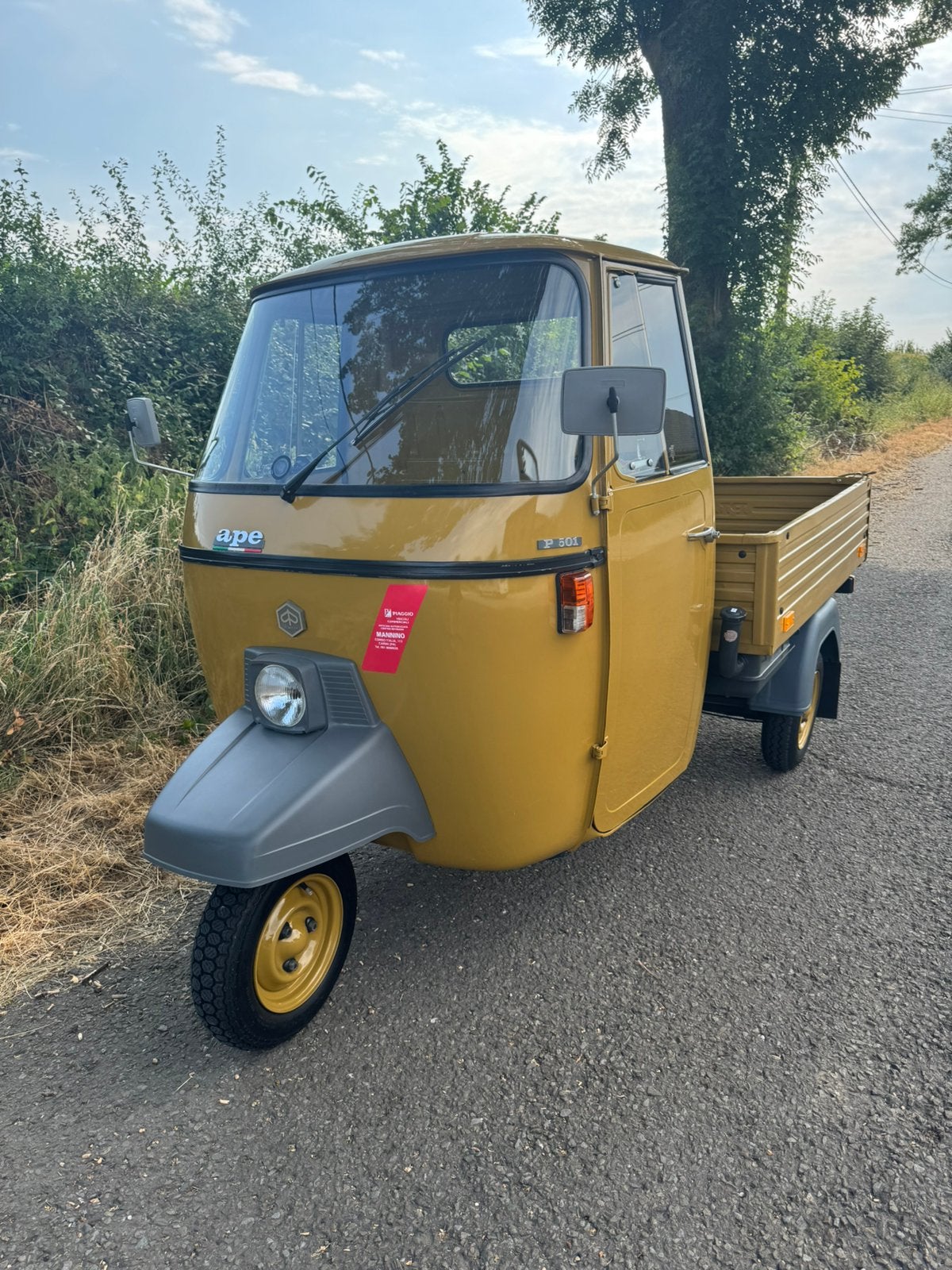 PIAGGIO Ape, Fietsen en Brommers, Scooters | Overige merken, Ophalen, Klasse B (45 km/u), Zo goed als nieuw