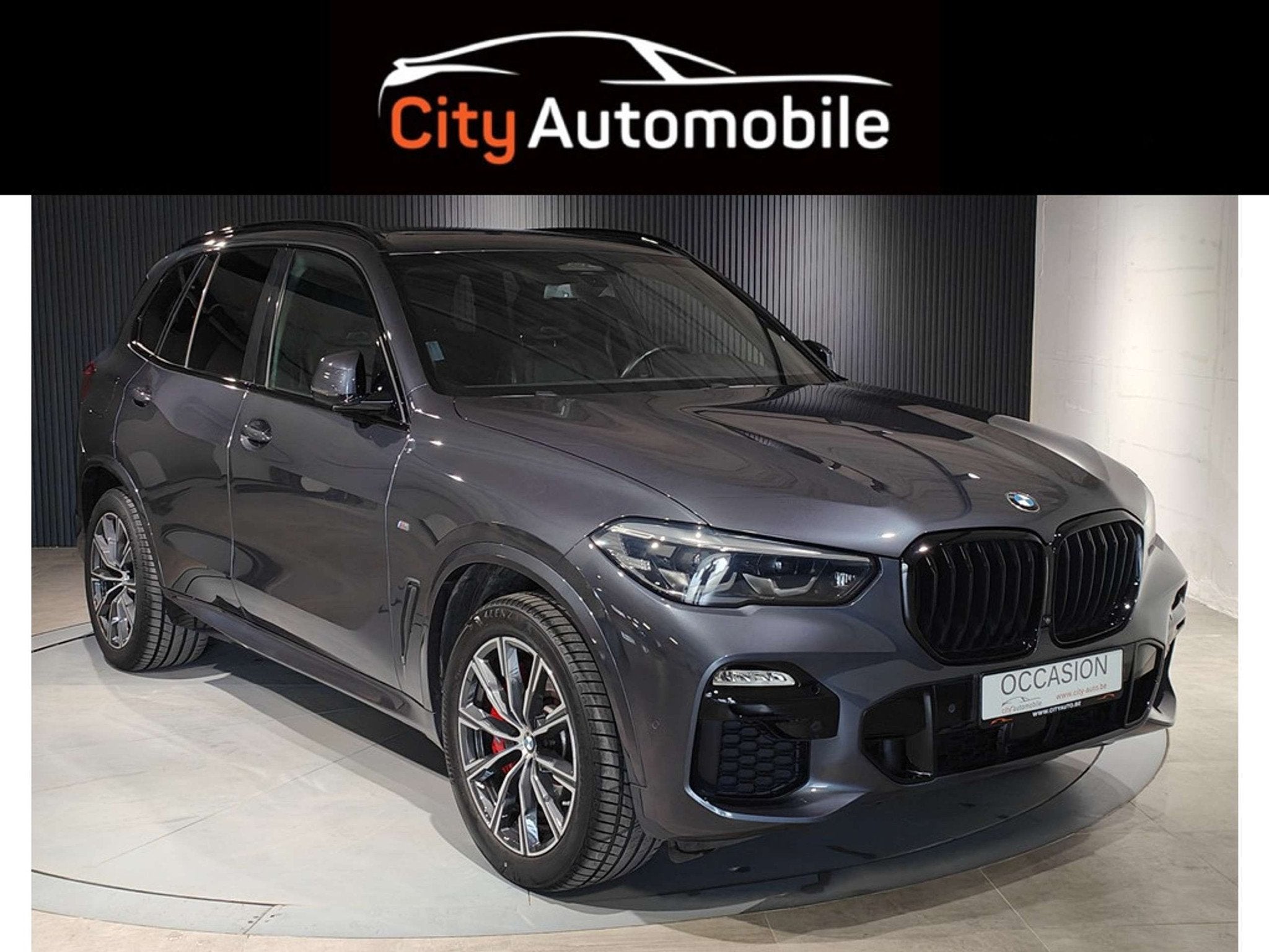 BMW X5 X5 XDRIVE45E PACK M TOIT OUVRANT CAMERA 360 SUSPEN, Auto's, Automaat, Gebruikt, Leder, 5 zetels
