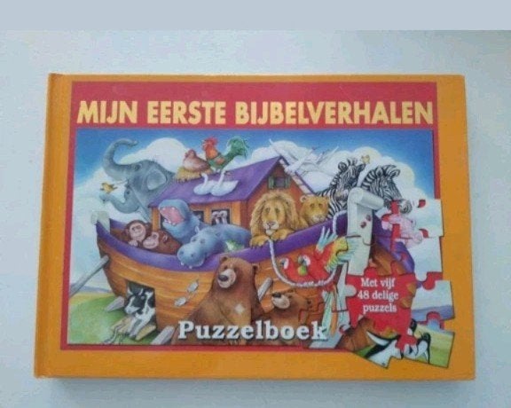 puzzelboek mijn eerste Bijbelverhalen in Nieuwstaat, Ophalen of Verzenden