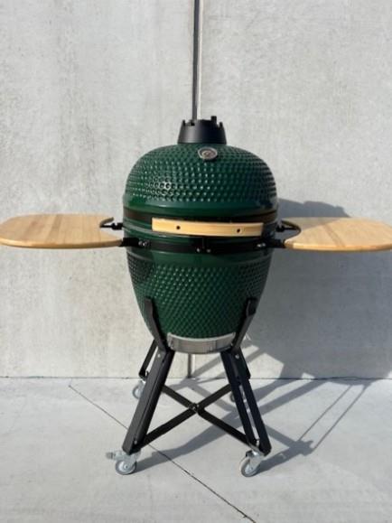 Kamado grill 21” met onderstel - nieuw in de verpakking, Jardin & Terrasse, Barbecues au charbon de bois, Enlèvement, Neuf