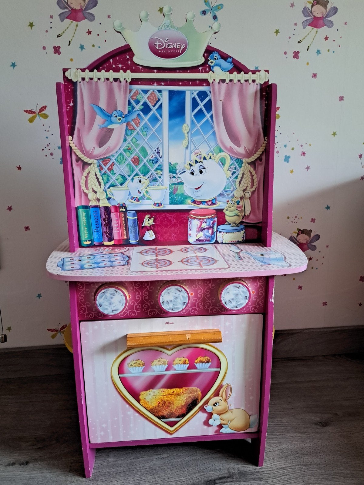 Speelkeukentje Disney Princess, Ophalen