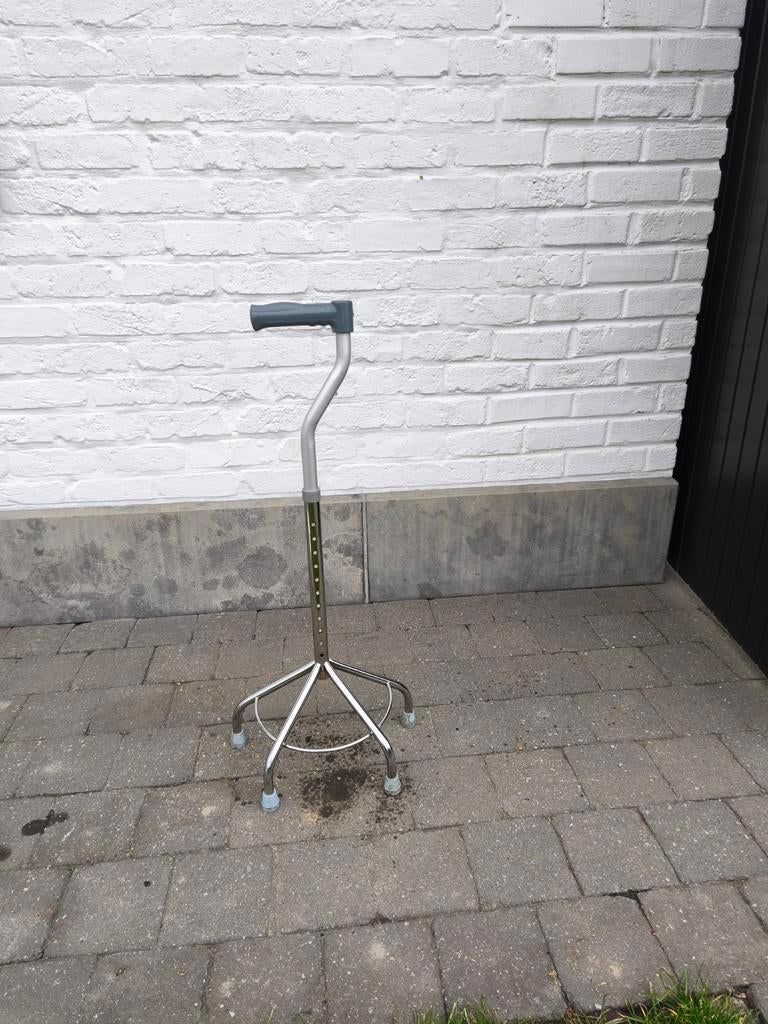 Cane de marche quadripode (4 pieds), Enlèvement