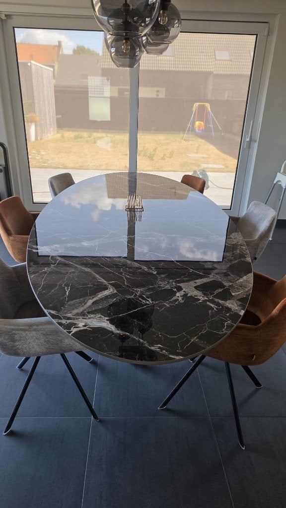 tafel, Maison & Meubles, Tables | Tables à manger, Neuf, 100 à 150 cm, 200 cm ou plus, Cinq personnes ou plus, Ovale, Autres matériaux