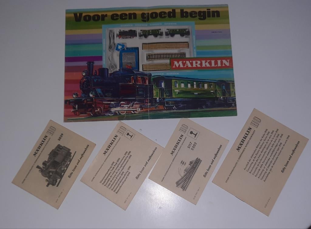 Livrets de démarrage Märklin 1968, Enlèvement ou Envoi, Märklin
