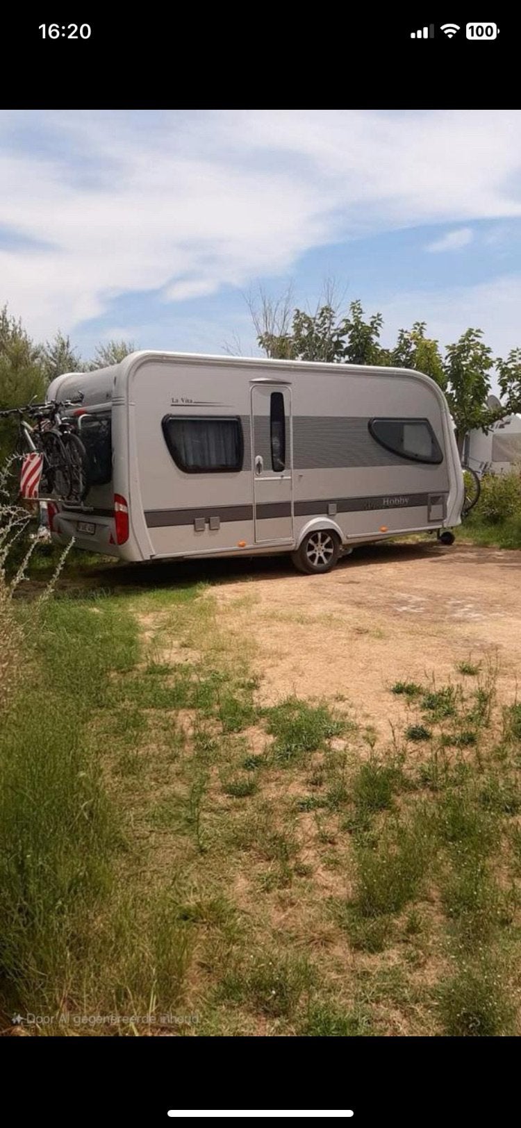 Hobby caravan la vita 460 limited edition, Caravans en Kamperen, Rondzit, Hobby, Frans bed, Kachel