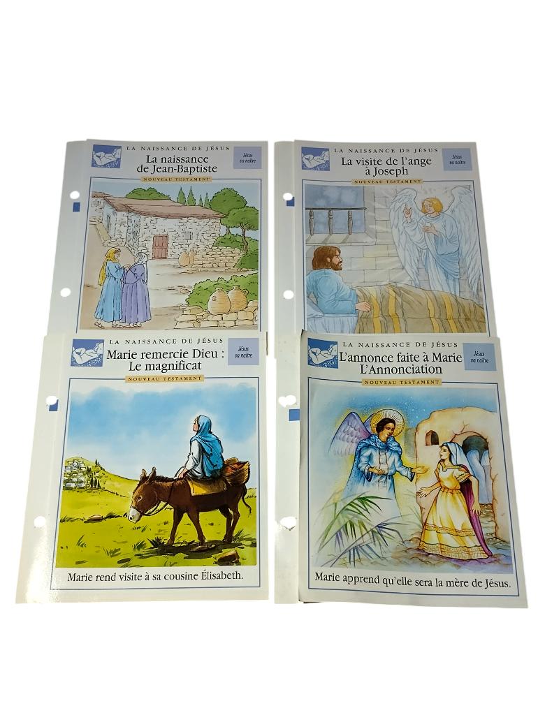 60 fiches sur Jésus nouveau testament éditions Atlas vintage, Enlèvement