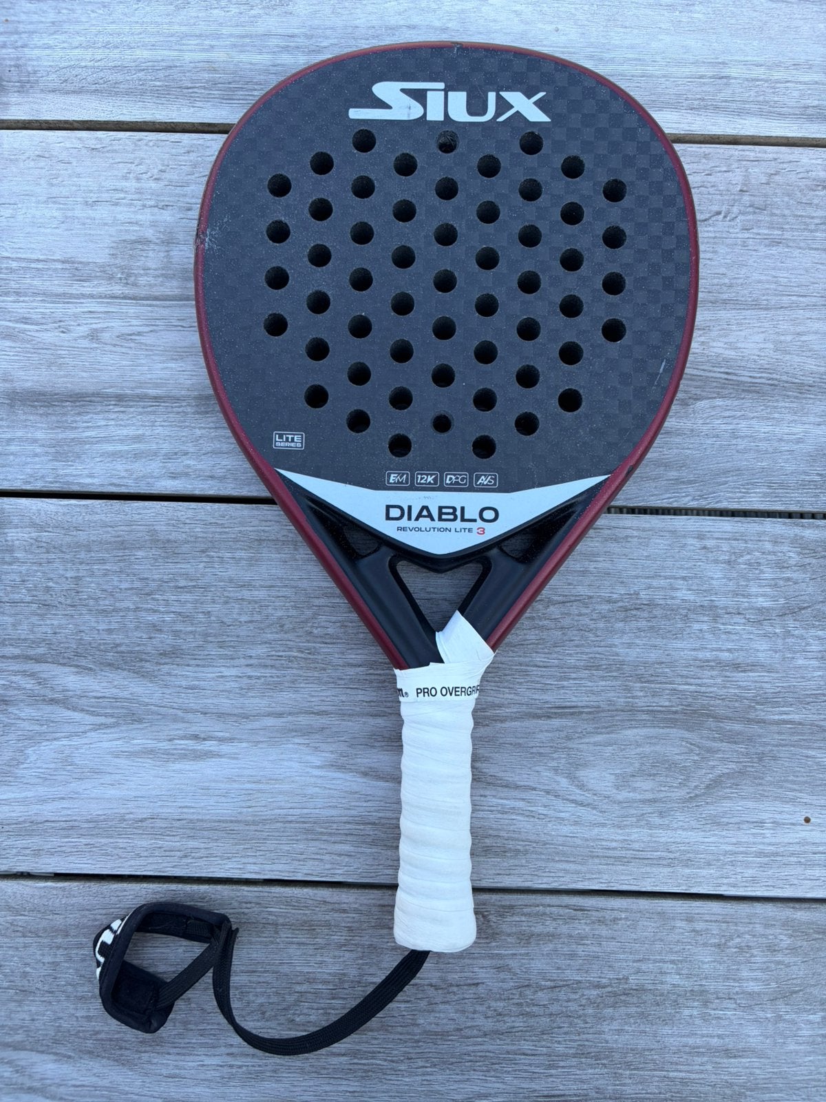 Raquette Siux diablo revolution lite 3, Enlèvement ou Envoi, Utilisé
